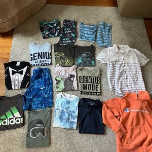 Boys Size M Tops and Shorts Bundle